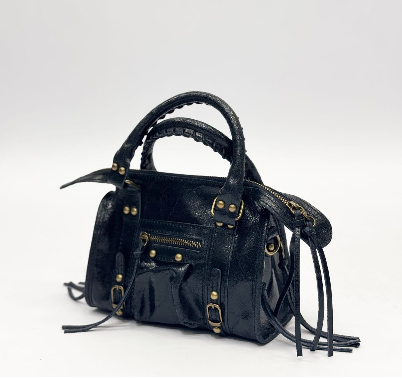 City bag Modena media ecopelle