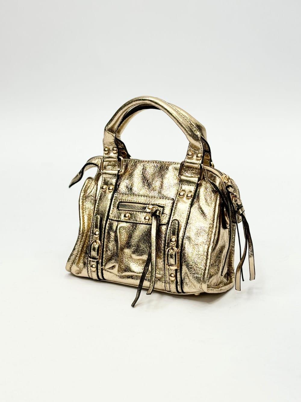 City bag Modena media ecopelle